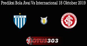 Prediksi Bola Avai Vs Internacional 18 Oktober 2019